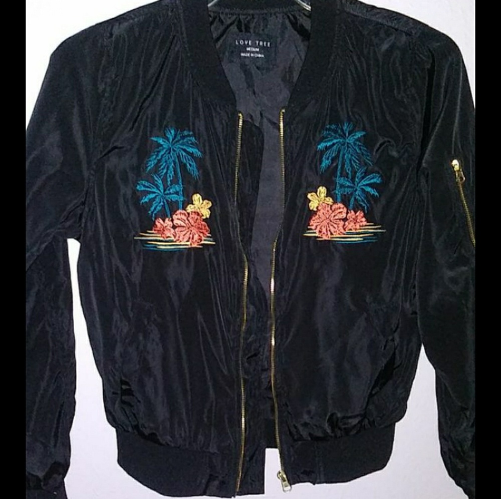 Forever 21 bomber jacket